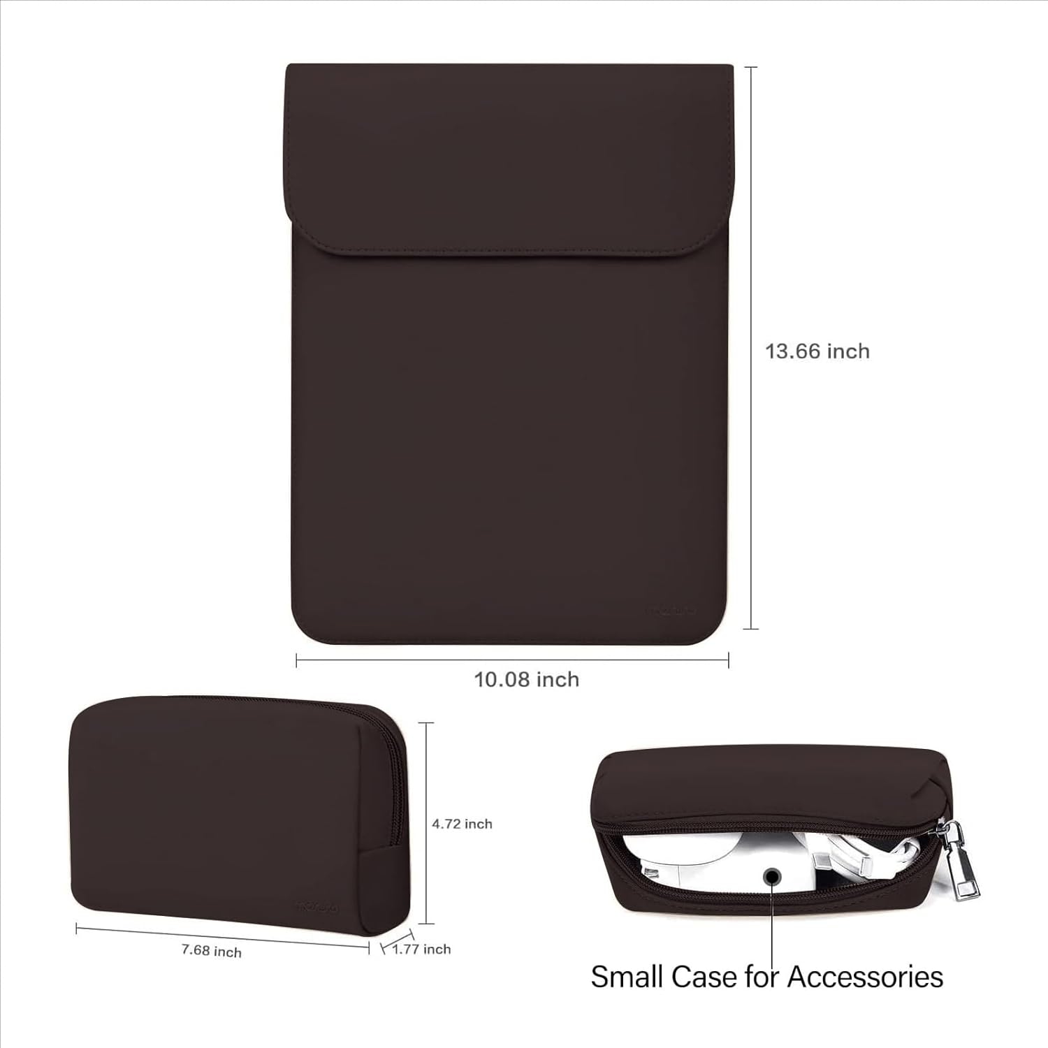 Laptop Sleeve Compatible with MacBook Air 13 inch M2 A2681 M1 A2337 A2179 A1932/Pro 13 M2 M1 A2338 A2251 A2289