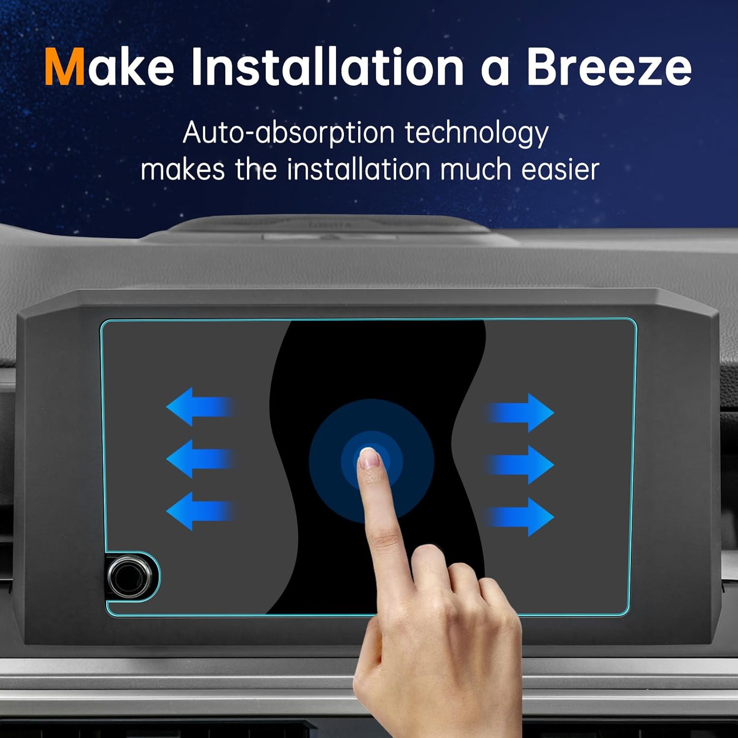 for 2024 Toyota Tacoma Screen Protector 8 In, for 2024 Toyota Tacoma SR/SR5/TRD PreRunner/TRD Sport/TRD