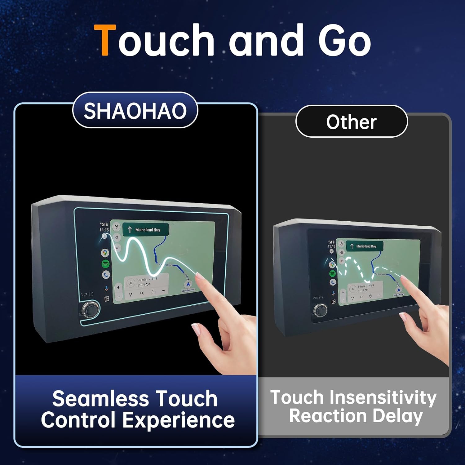 for 2024 Toyota Tacoma Screen Protector 8 In, for 2024 Toyota Tacoma SR/SR5/TRD PreRunner/TRD Sport/TRD