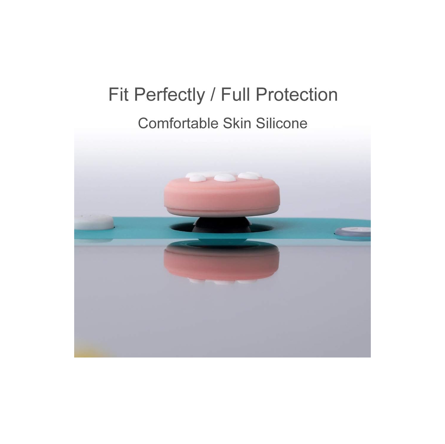 (14Pcs) Capuchons antidérapants Cat Claw, capuchon de manche à balai Hestia Goods pour Nintendo Switch et Lite, étui en silicone souple