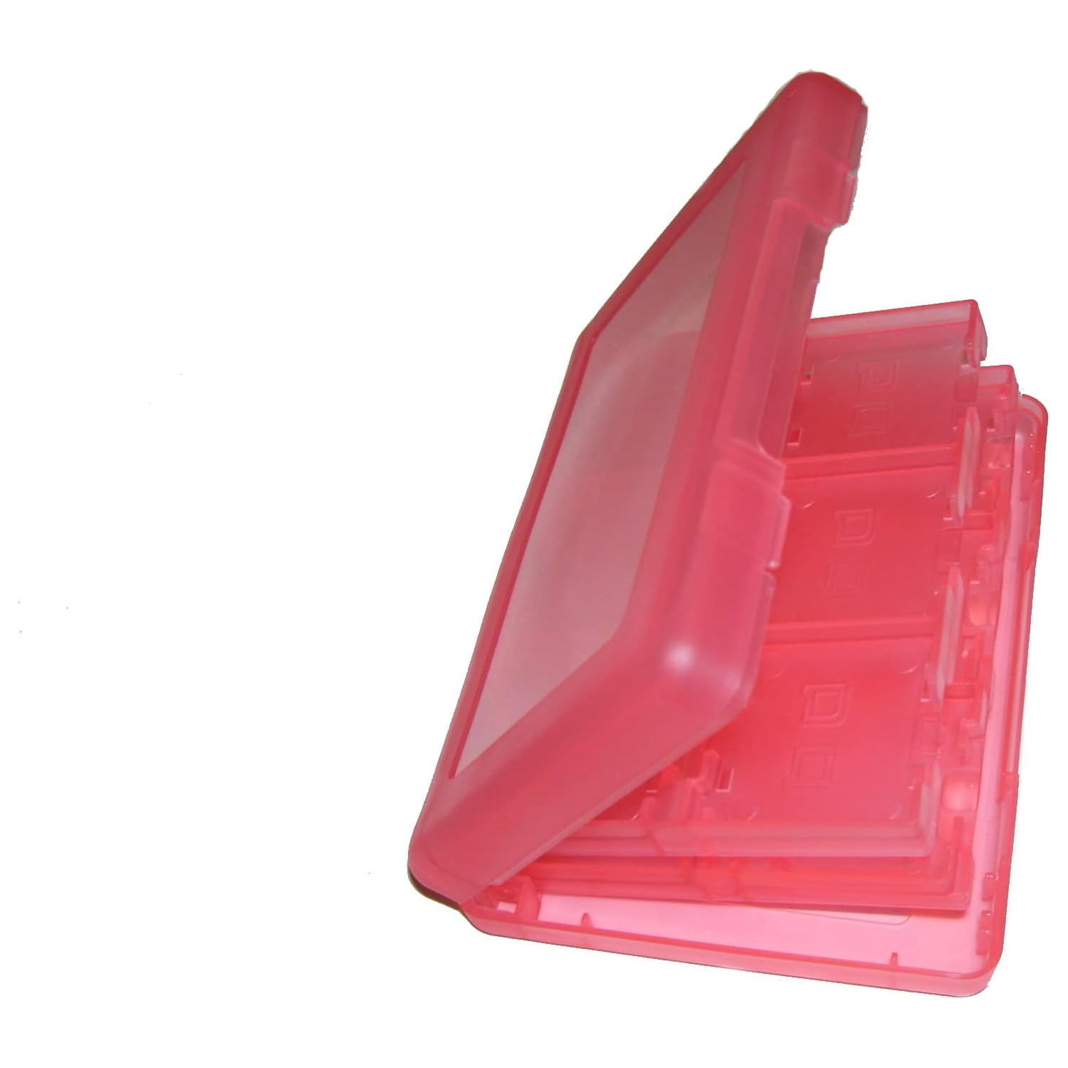 Game Holder Storage Case Pink compatible with Nintendo DS 3DS