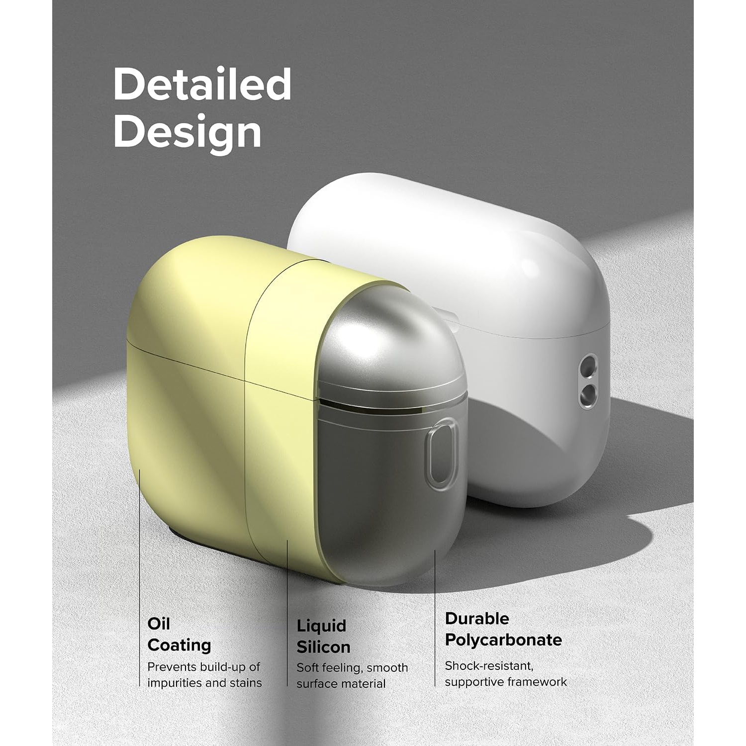 Silicone Case Compatible with AirPods Pro 2 Case, Slim Lightweight Cover Designed for AirPods Pro 2nd Generation