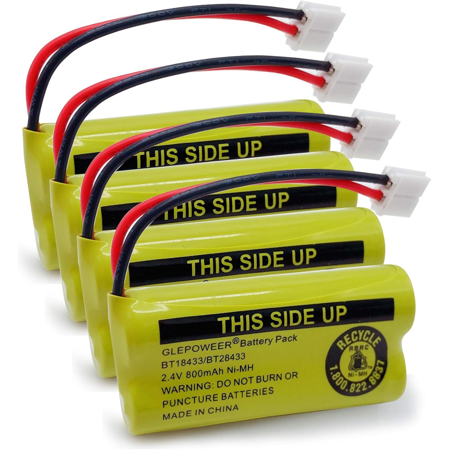 BT18433 BT-18433 BT184342 BT-184342 BT1011 BT-1011 de remplacement y Compatible avec AT&T et Vtech BT-8300