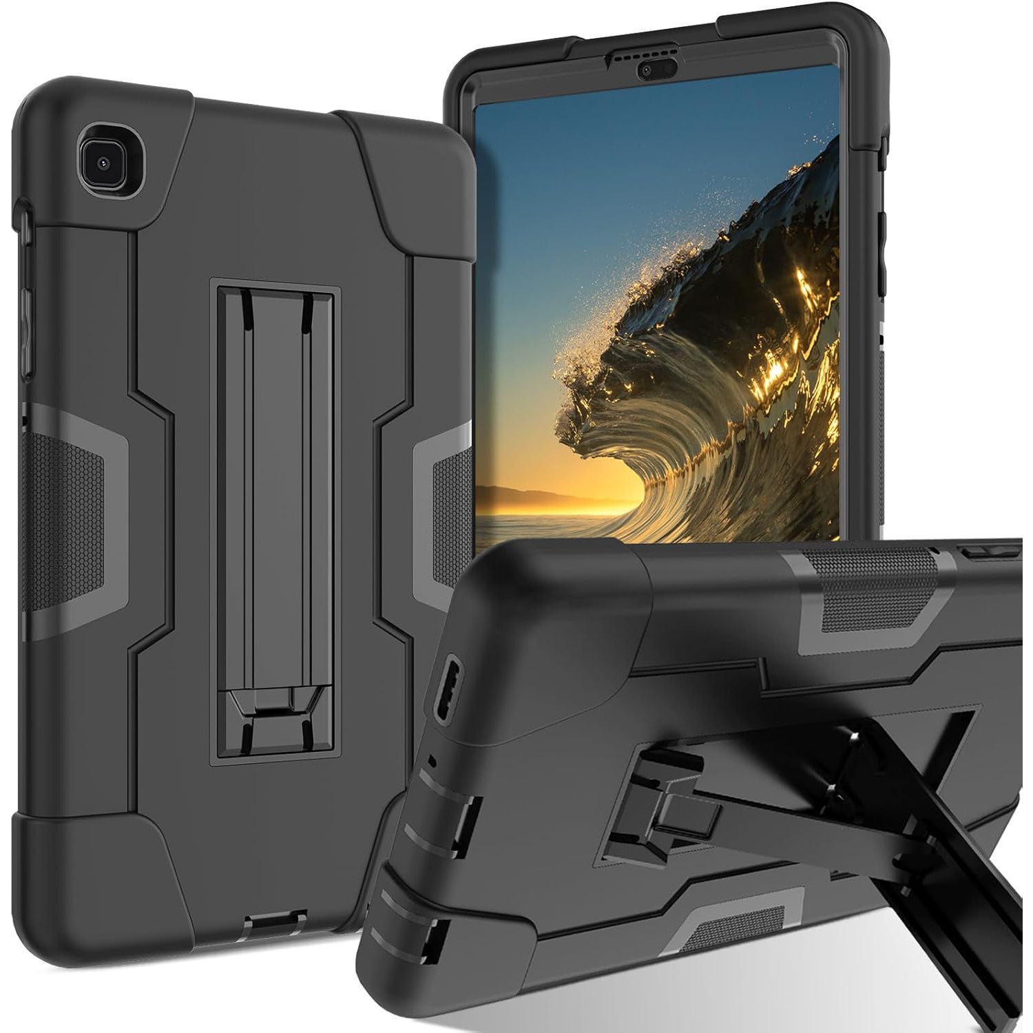 Case for Samsung Galaxy Tab A7 Lite 8.7 inch 2021 SM-T225 T220 Kickstand Heavy Duty Cover 3 in 1 ged