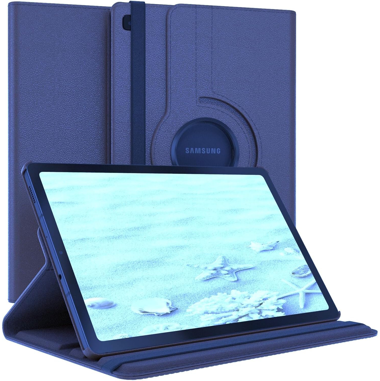 Étui rotatif pour Samsung Galaxy Tab S3 9.7&nbsp;po 2017 [T820/T825/T827], support à 360 degrés [Veille/Réveil automatique], rabat