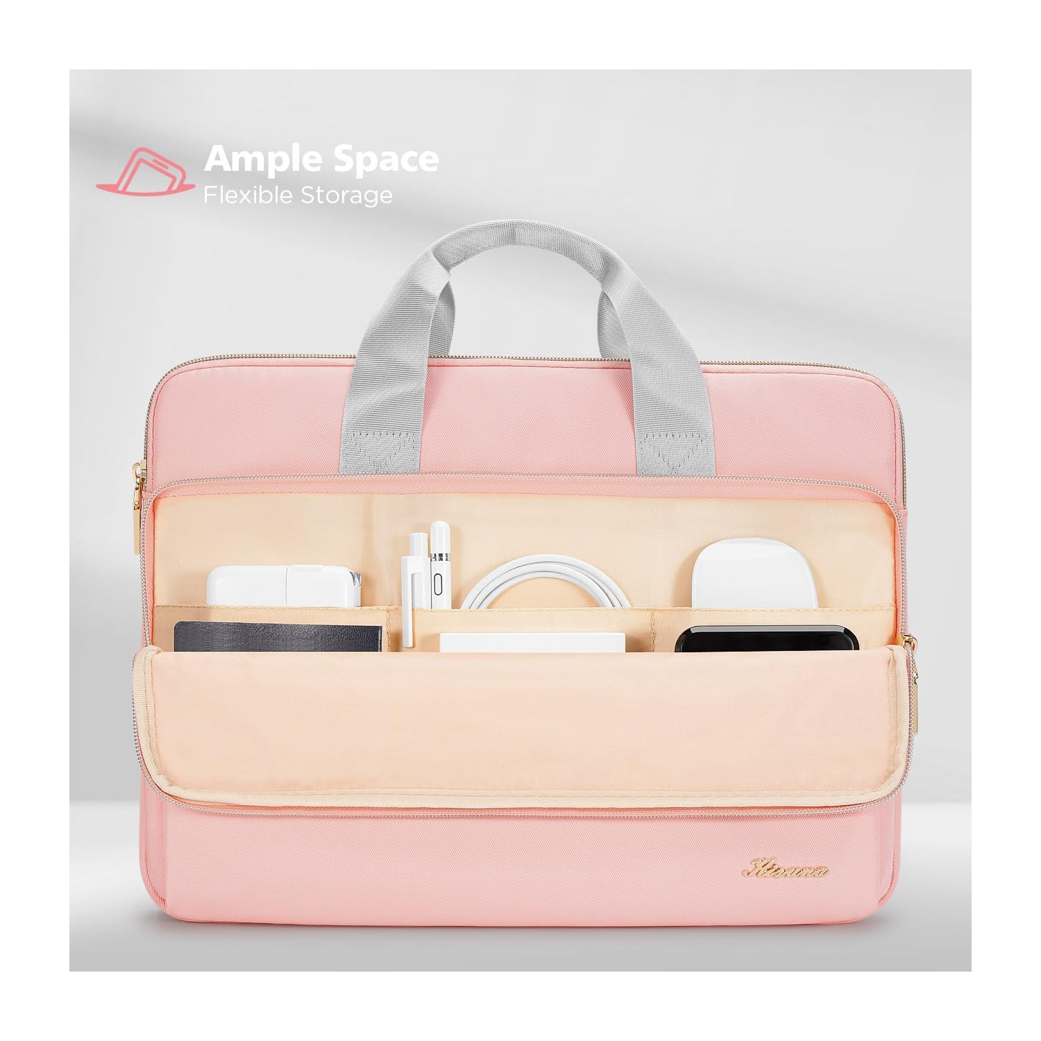 Laptop Sleeve Case 15.6 Inch Computer Carrying Handbag for 16" MacBook Pro M3 M1 M2 Max/15" IdeaPad Gaming