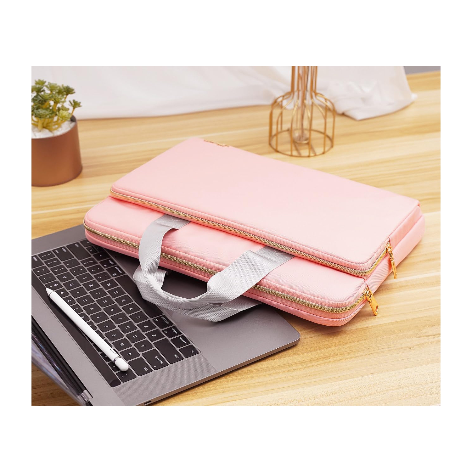 Laptop Sleeve Case 15.6 Inch Computer Carrying Handbag for 16" MacBook Pro M3 M1 M2 Max/15" IdeaPad Gaming