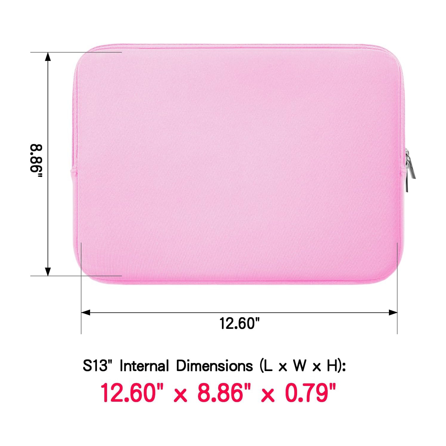 RAINYEAR 13 Inch Laptop Sleeve Compatible with 2021 2022 MacBook 13.6" M2 A2681, 13.3 Air Pro M1 A2337 A2338 A2159
