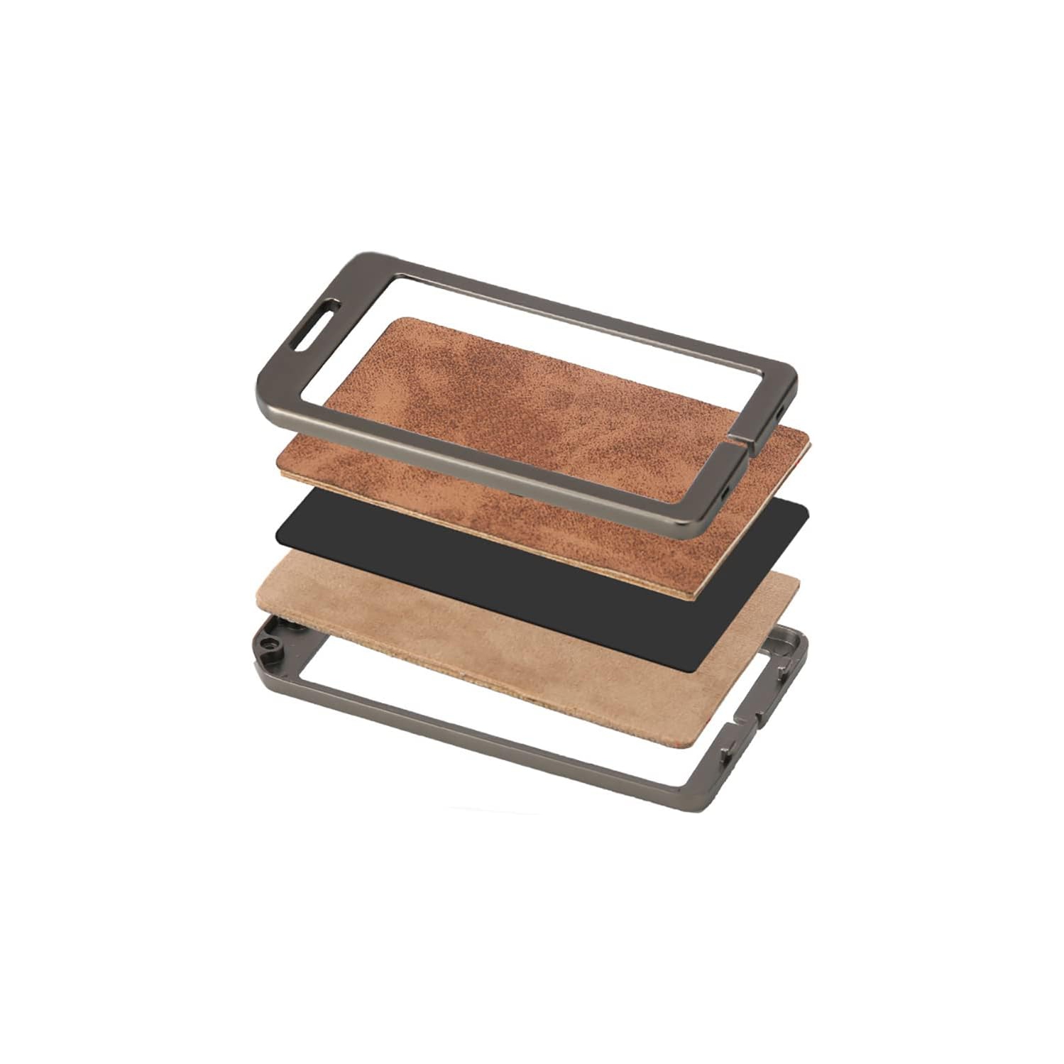 Porte-clés en cuir véritable, étui pour porte-clés Lexus, cadre métallique, pour LX570 LS460 LX600 2016-2022