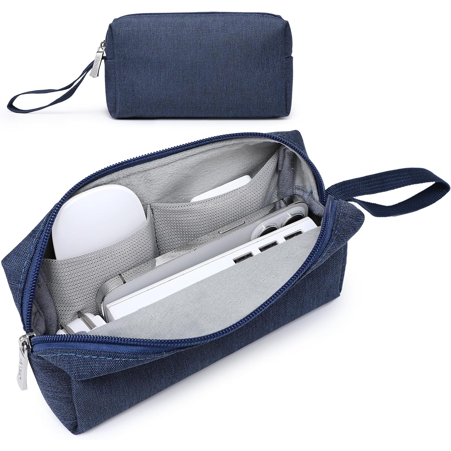 Sac de rangement portatif pour appareils électroniques, étui de transport pour chargeur de téléphone cellulaire; Cordon pour chargeur portable;