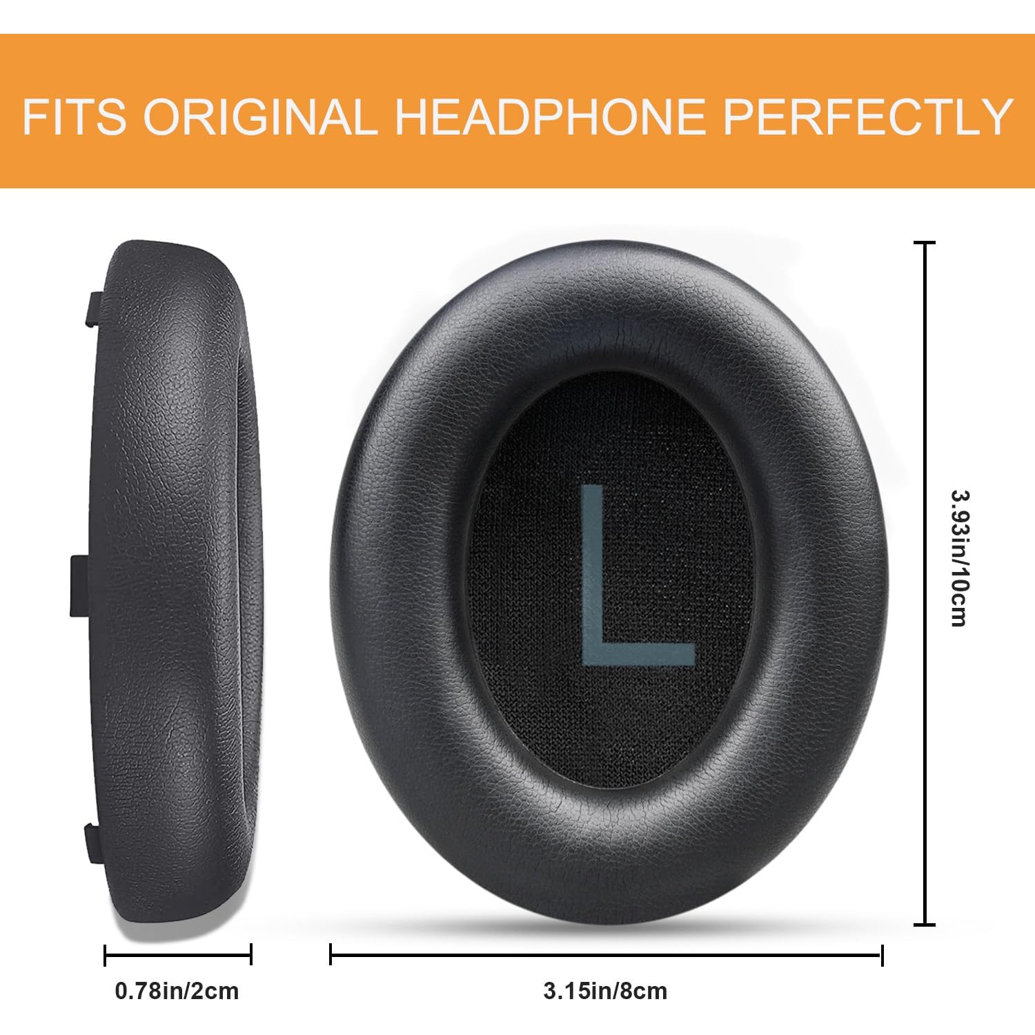 GVOEARS Replacement Earpads for Bose 700 Headphones, Ear Pads Cushions with Softer Leather,