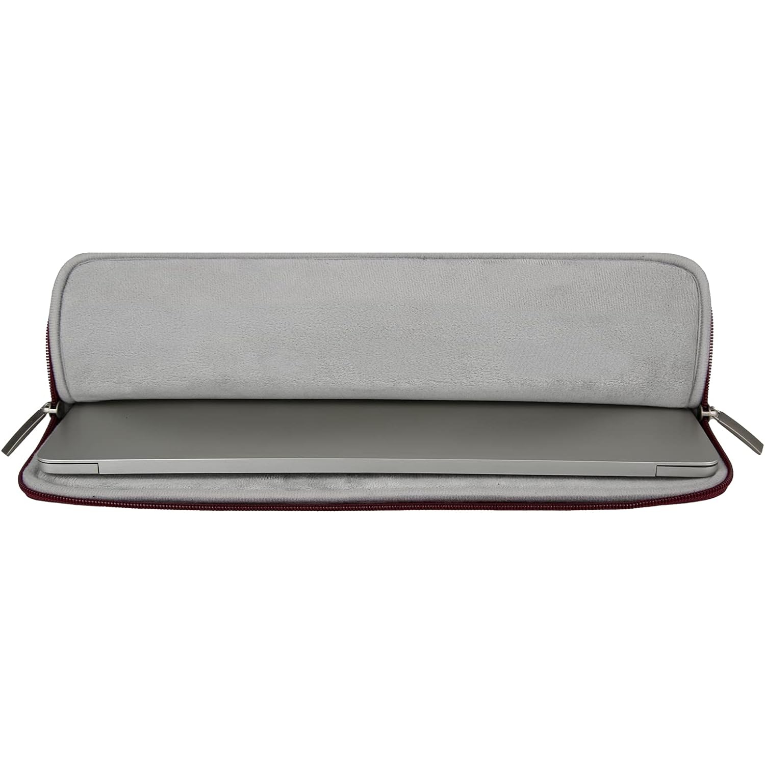 RAINYEAR 16 Inch Laptop Sleeve Soft PU Leather Case Protective Water Resistant Zipper Padded Cover Carrying Computer