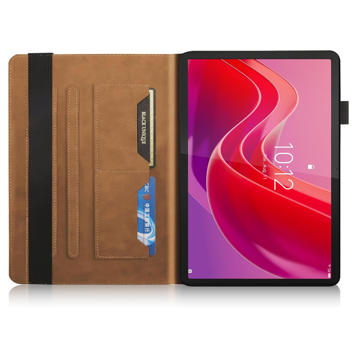 Case for Lenovo Tab M11 11 inch 2024 /Xiaoxin Pad 2024 (TB331FC) with Hand Strap Pocket - PU Leather Multi