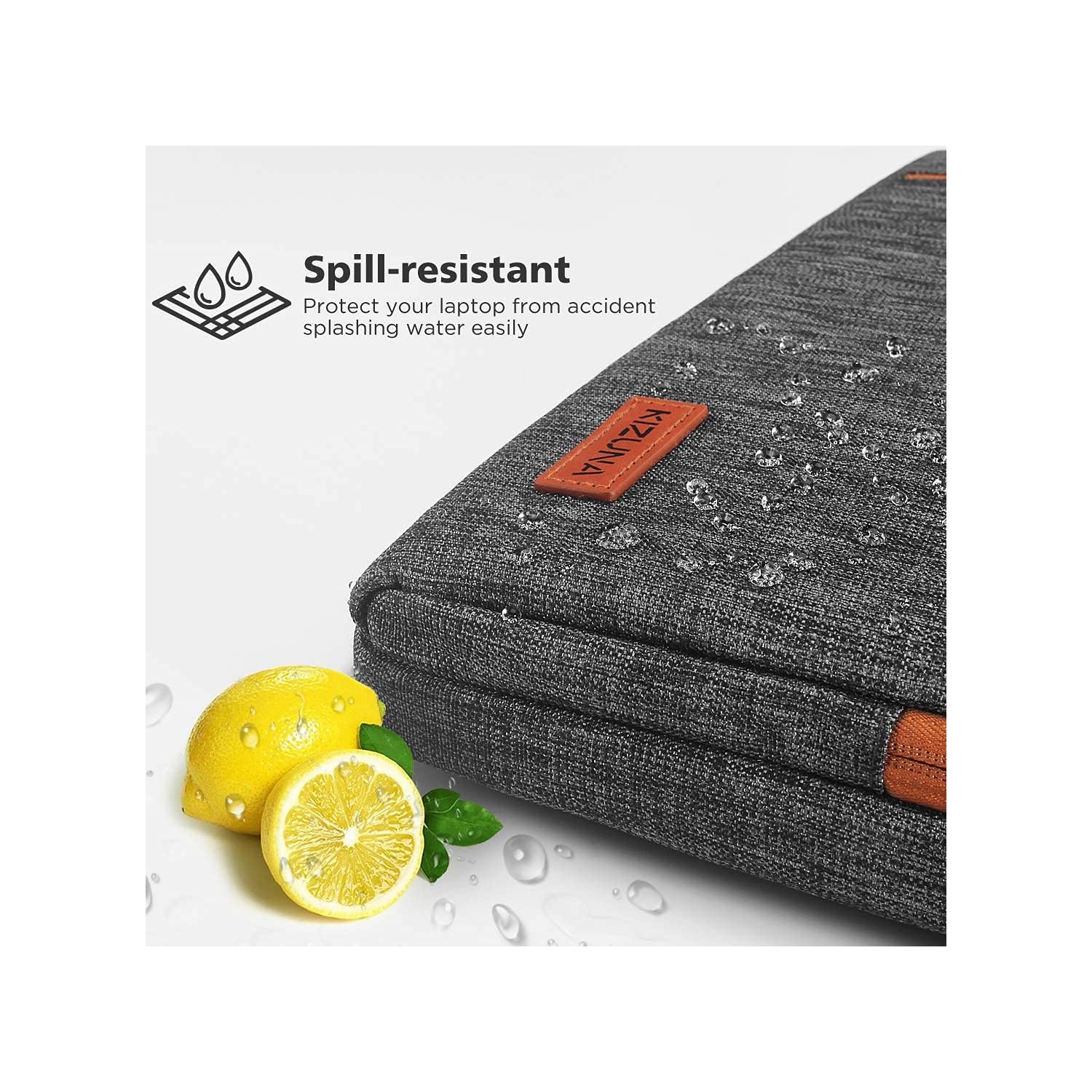 Sac pour portable Housse 15,6&nbsp;po Mallette à bandoulière pour MacBook Pro M1 M2 MAX de 16&nbsp;po/XPS 15 de Dell/Envy x360 de HP