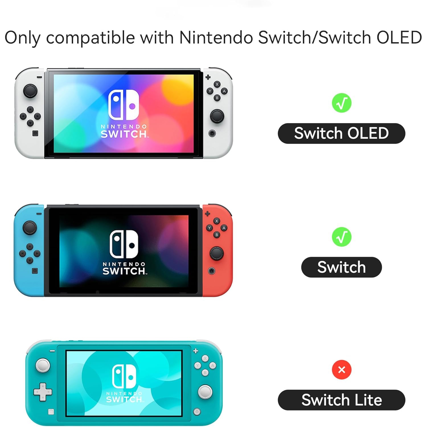 Silicone Cat Paw Button Caps Set - Compatible with Nintendo Switch/O Joy-Con, Pink & Blue