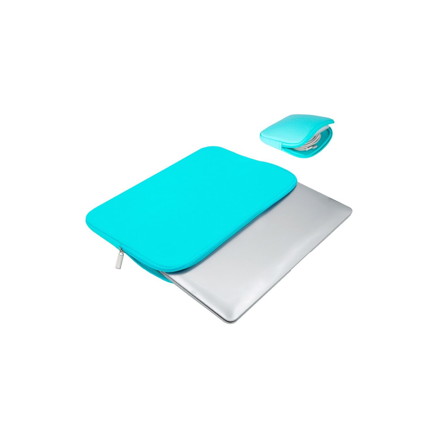 RAINYEAR 15.6 Inch Laptop Sleeve Protective Case Cover Carrying Bag with Accessories Pouch,Compatible with 15.6" Dell