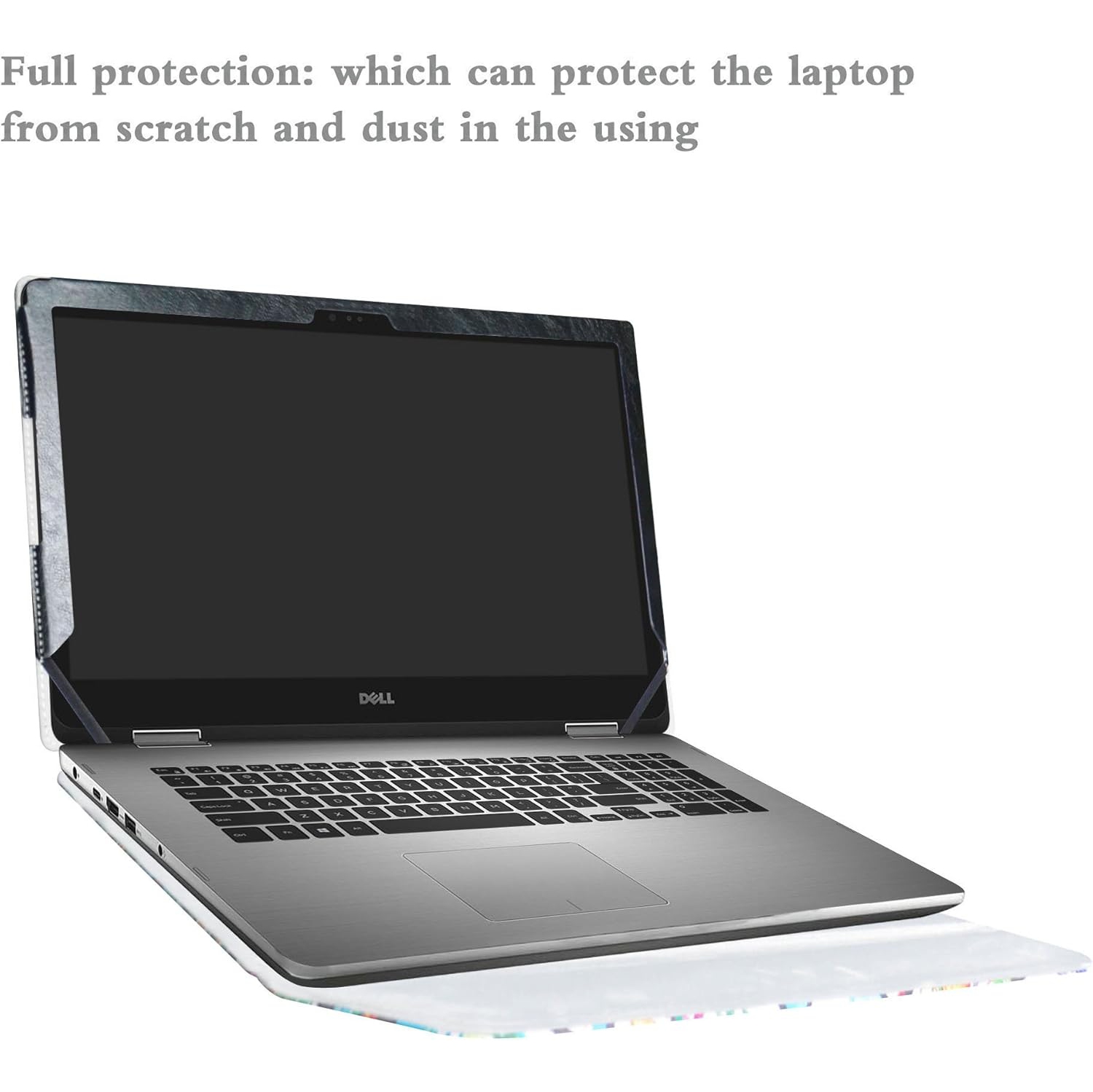 Couverture de protection pour 15 2 portable 6-en-1 5578 5568 5579 Inspiron de 15&nbsp;po de Dell i5578 i5568 i5579 (Avertissement&nbsp;: ajustement
