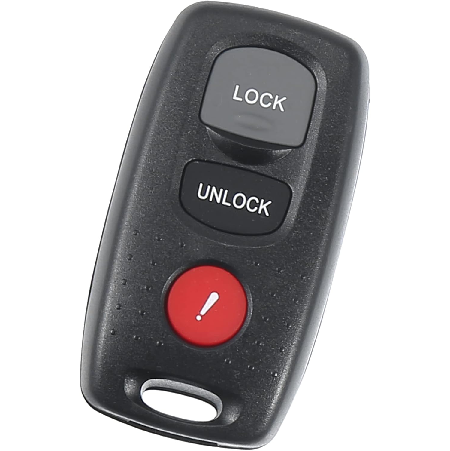 Keyless Entry Remote Key Fob Fit for Mazda 3 - Pack of 1 Black