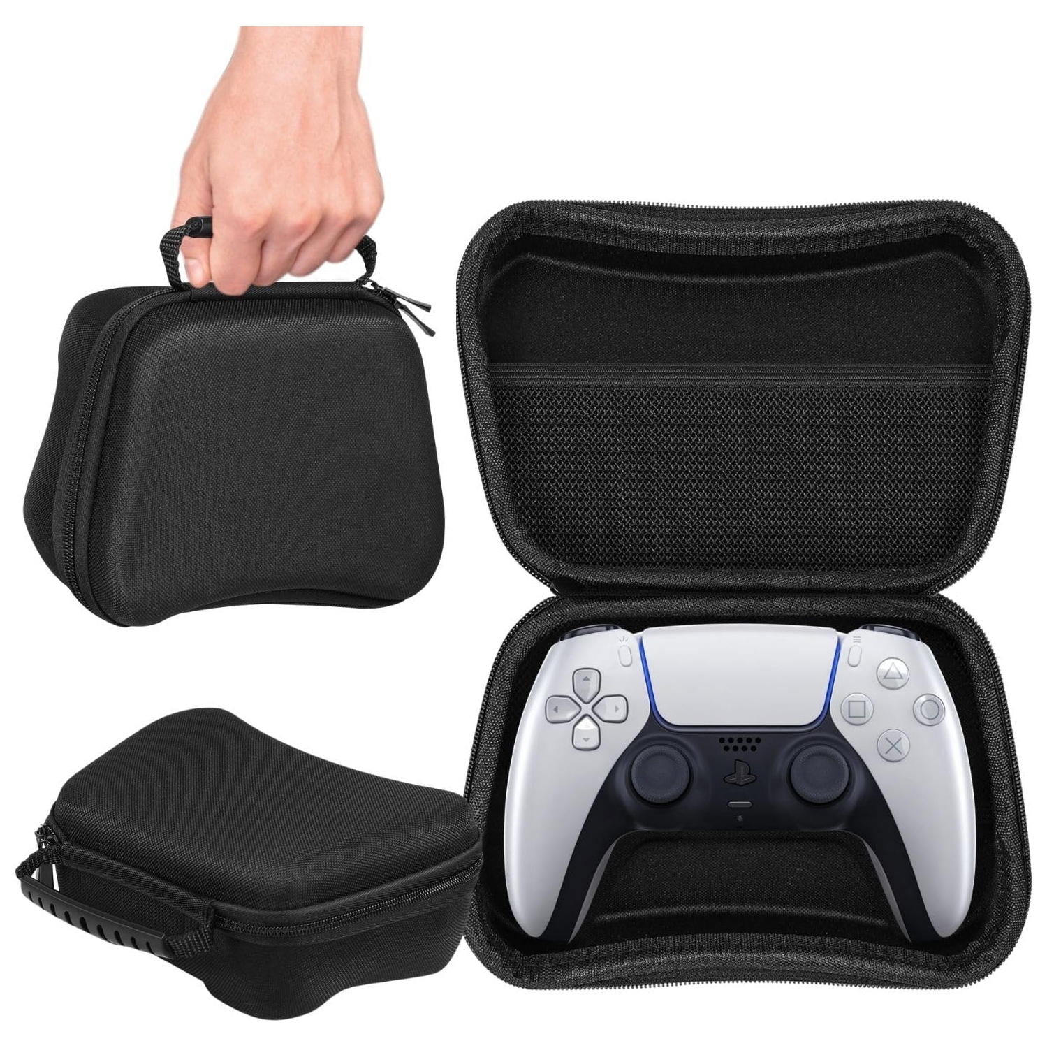 TNP Carrying Travel Storage Case for PS5 Controller, PS4 Controller, Xbox Series X / S / Xbox One Controller, Nintendo