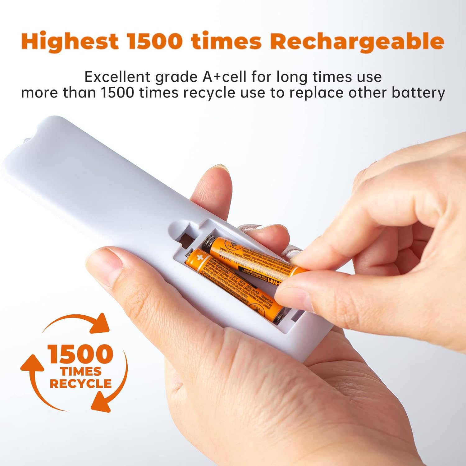 Paquet de 4 téléphones sans fil rechargeables NI-MH AAA de HHR-65AAABU y, 1,2&nbsp;V 630 mAh de remplacement compatible