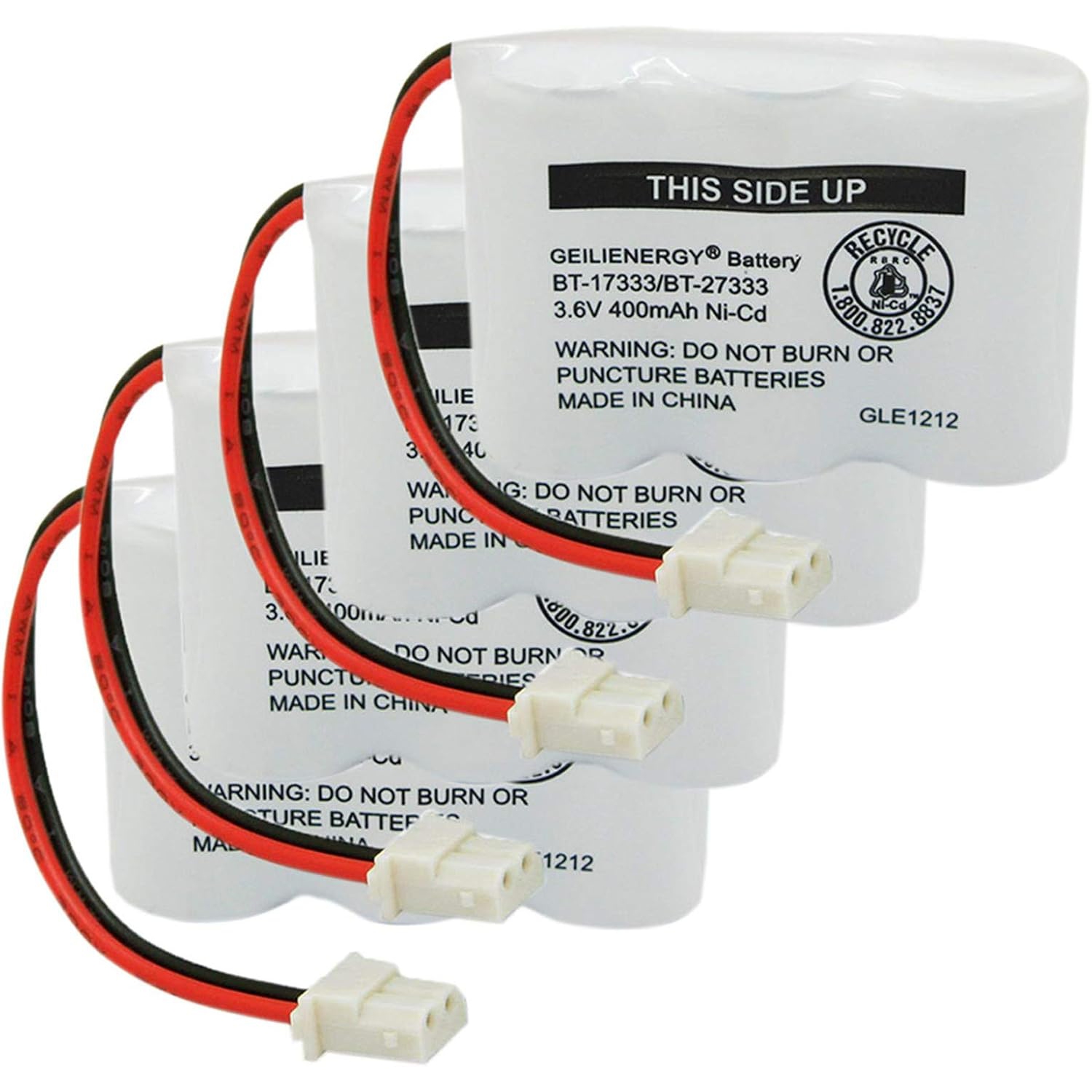 BT-17333 BT-27333 Handset Telephone Rechargeable y 2/3AA 3.6V NI-CD Cordless Phone y Compatible