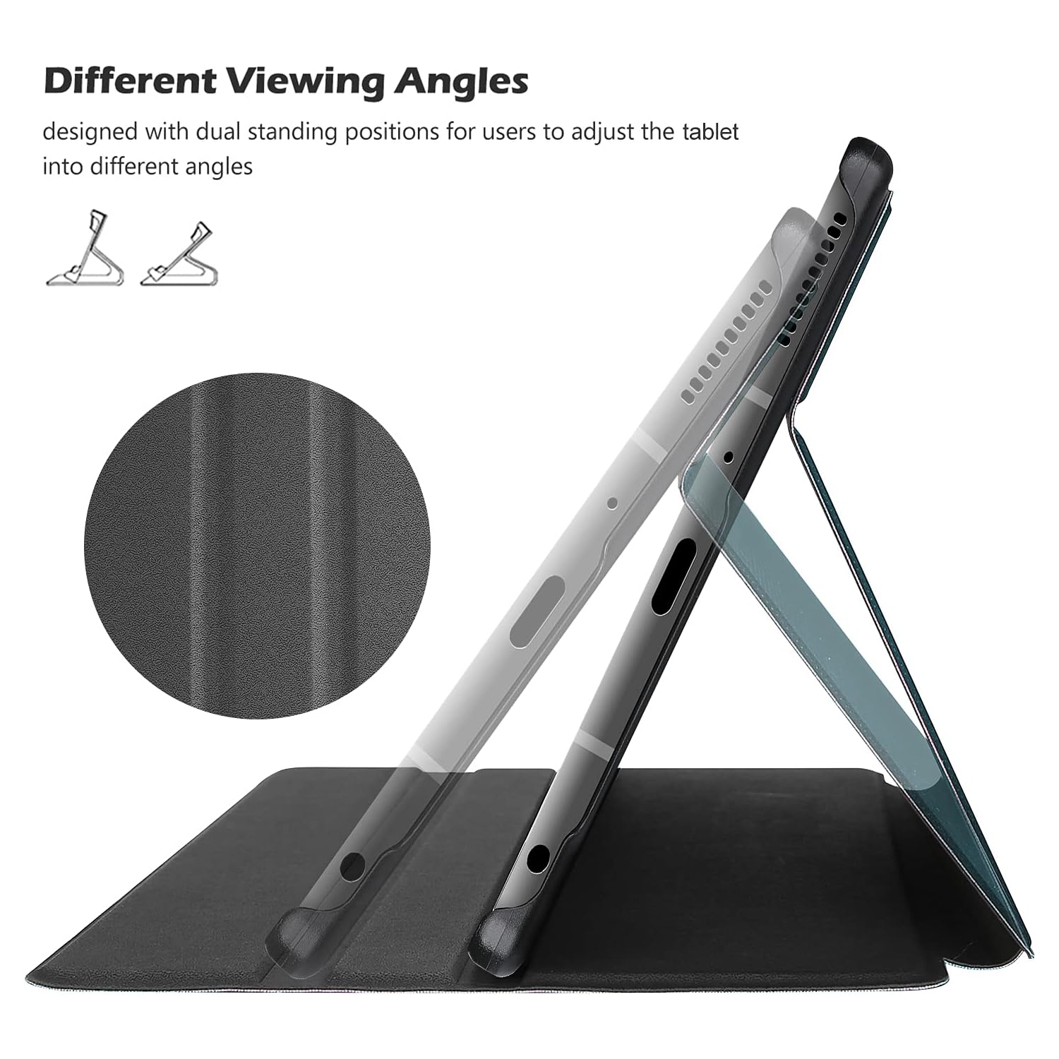 Étui pour Samsung Galaxy Tab A7 Lite 8,7&nbsp;po 2021, étui folio protecteur mince Galaxy