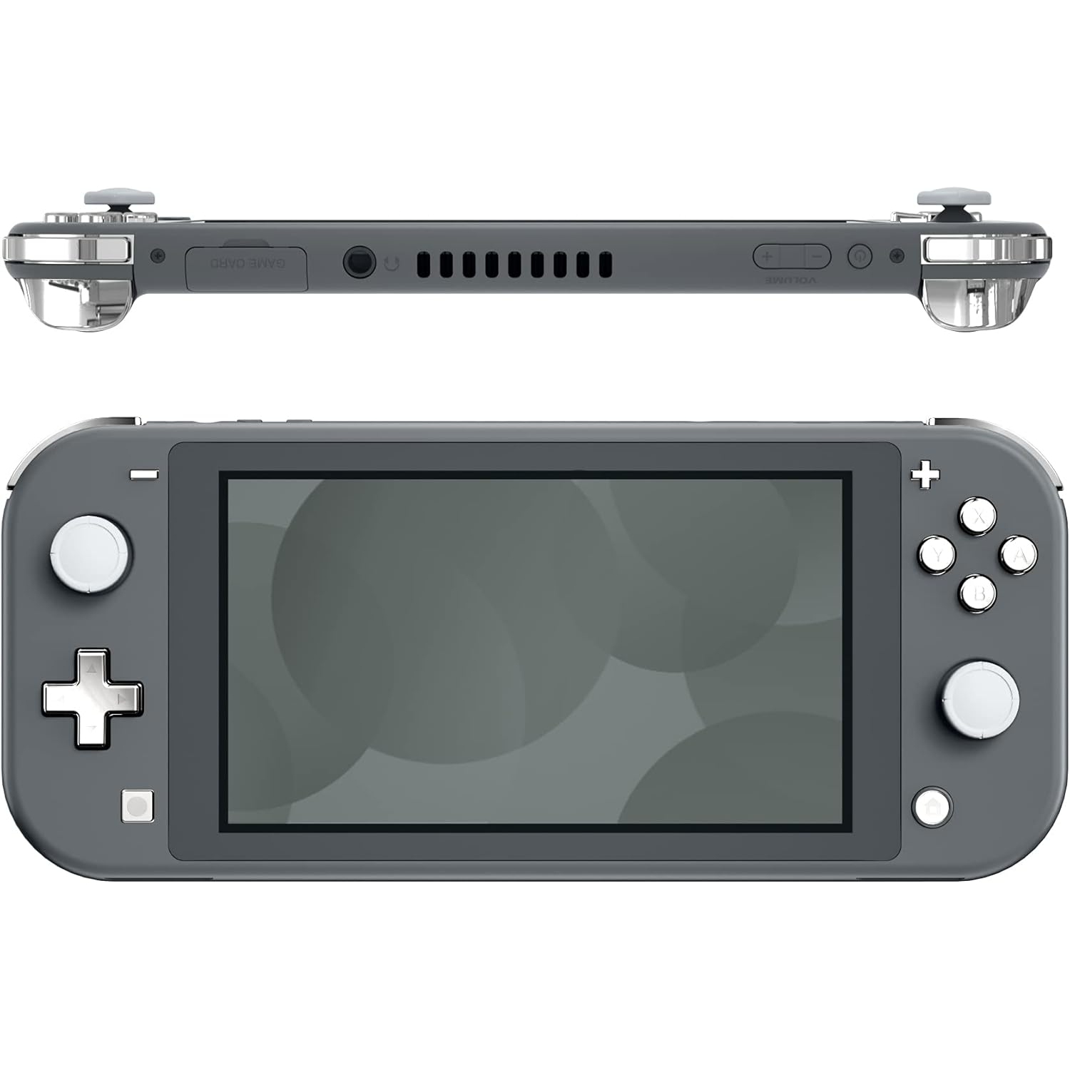 Chrome argenté brillant de remplacement ABXY Home Capture Plus moins les touches Dpad L R ZL ZR Trigger pour commutateur NS