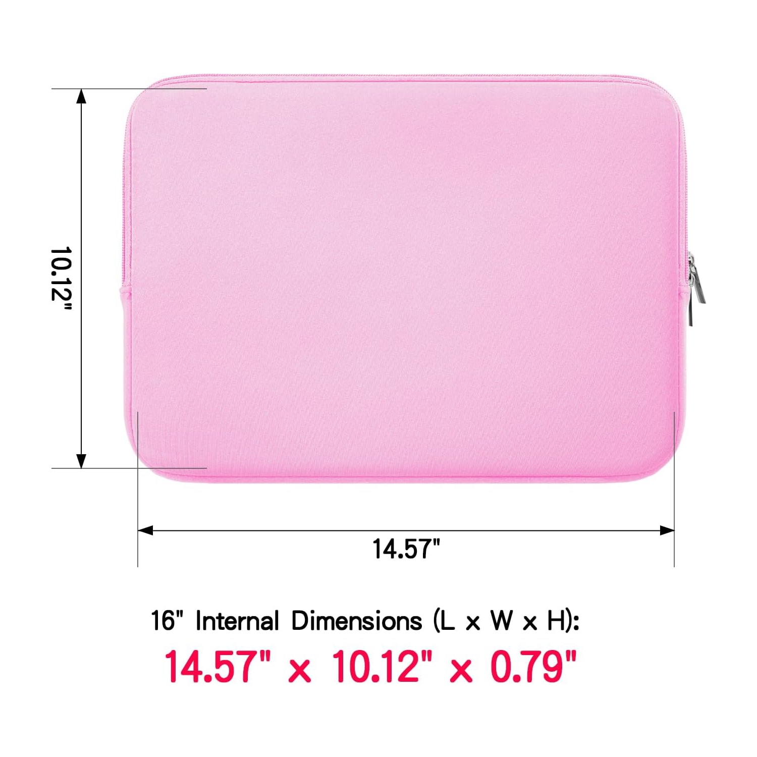 RAINYEAR 16 Inch Laptop Sleeve Protective Soft Case Padded Zipper Cover Carrying Computer Bag Specially Compatible