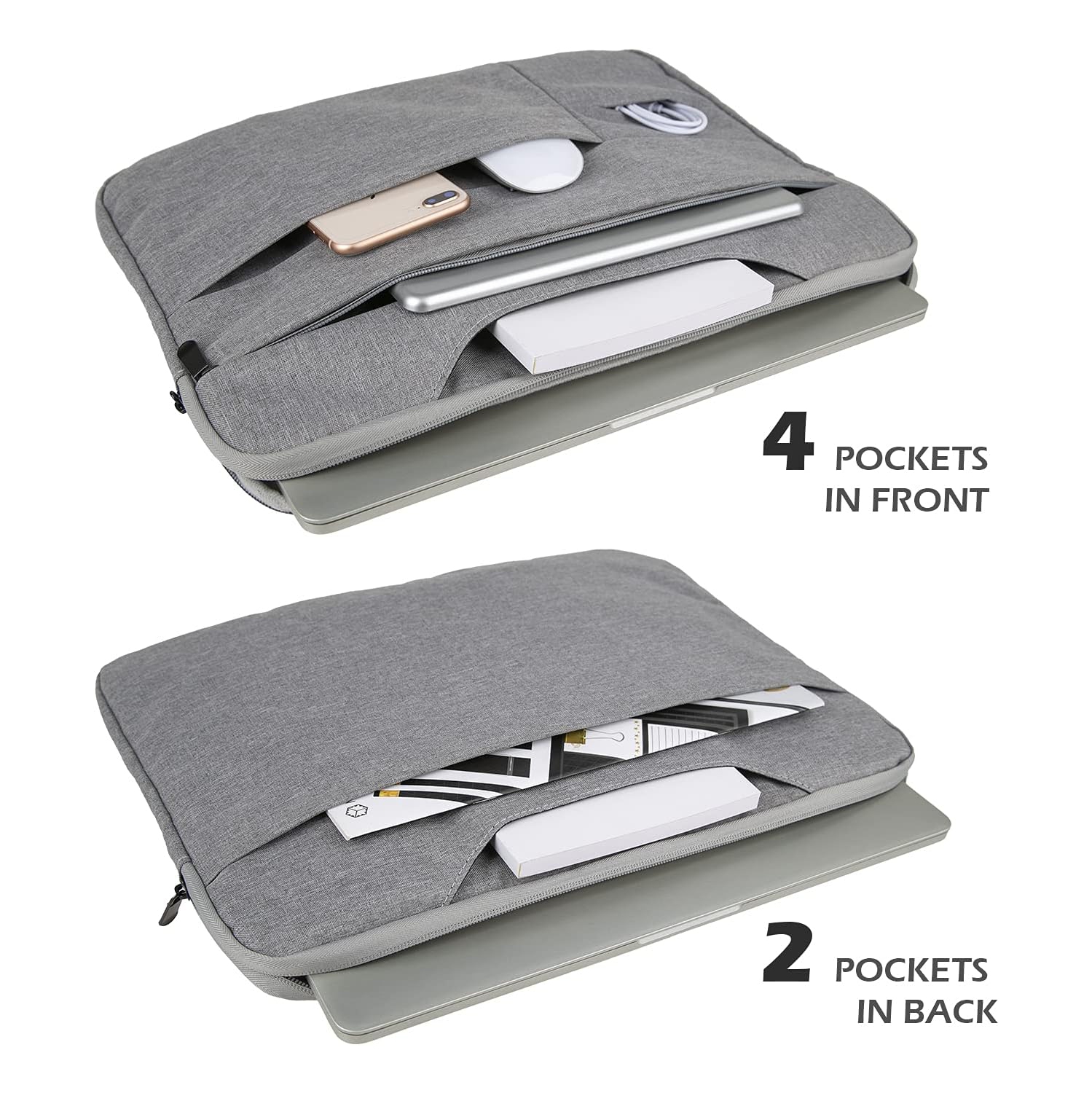 RAINYEAR Étui pour portable de 13&nbsp;po compatible avec MacBook 13,6 3 A2681 M2 M1 13,3 Air Pro A2338 A2337, ordinateur portatif de 13&nbsp;po