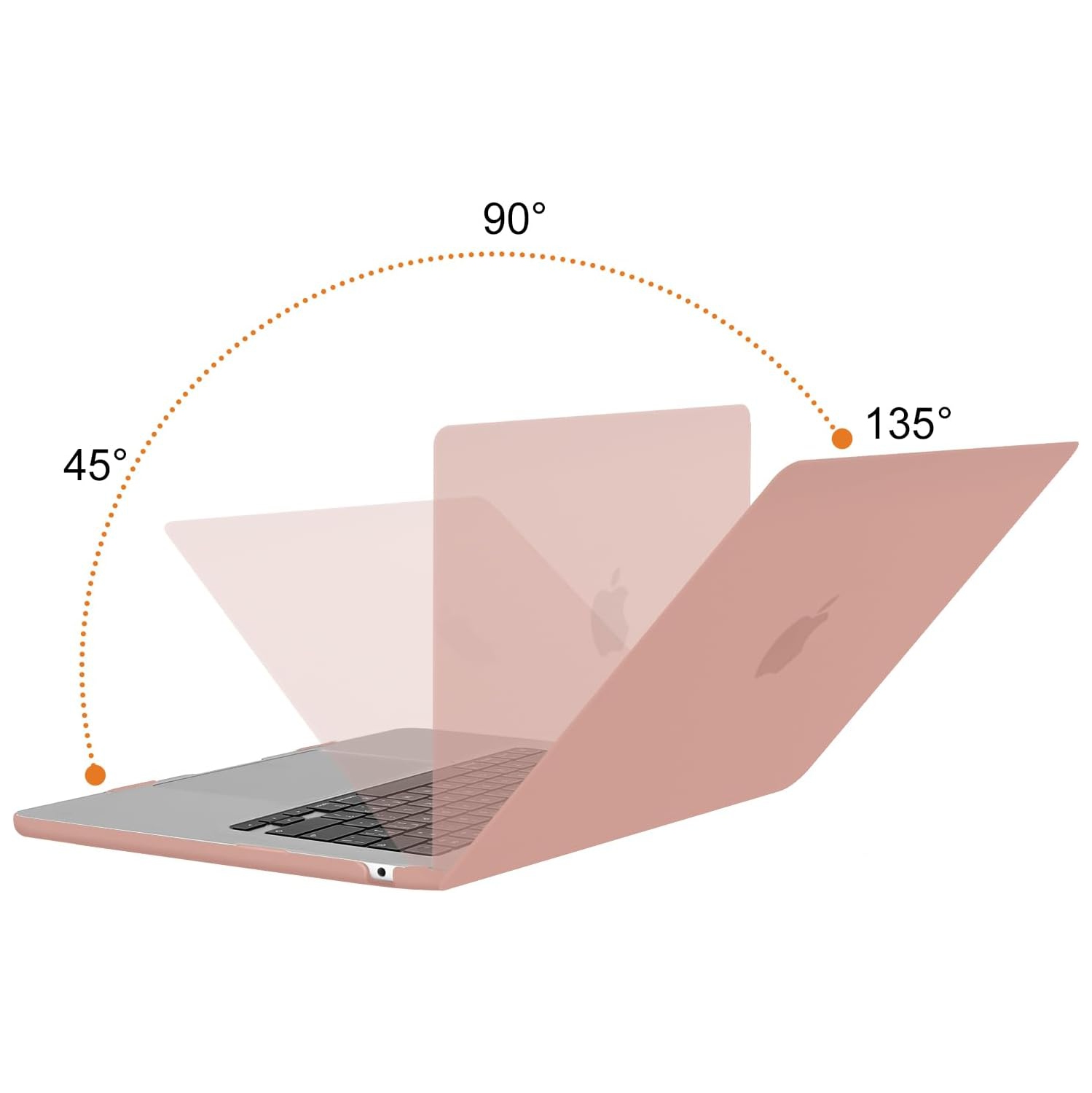 Compatible with MacBook Air 15 inch Case 2023 2024 Release M3 A3114 M2 A2941 with Liquid Retina Display&Touch
