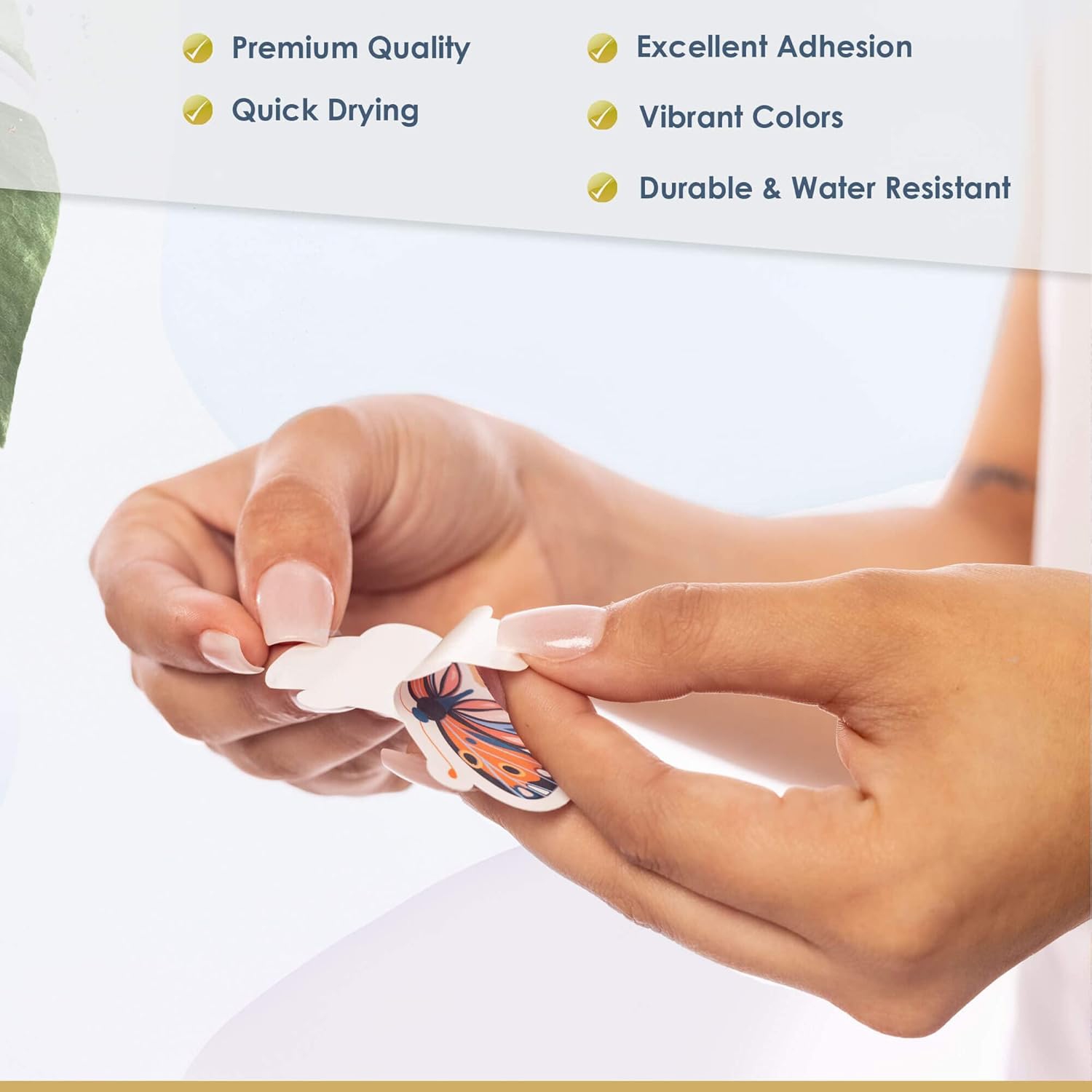 Vinyl Sticker Paper for Inkjet Printers, 15 Premium Matte White Waterproof Vinyl Sheets, A4 Size