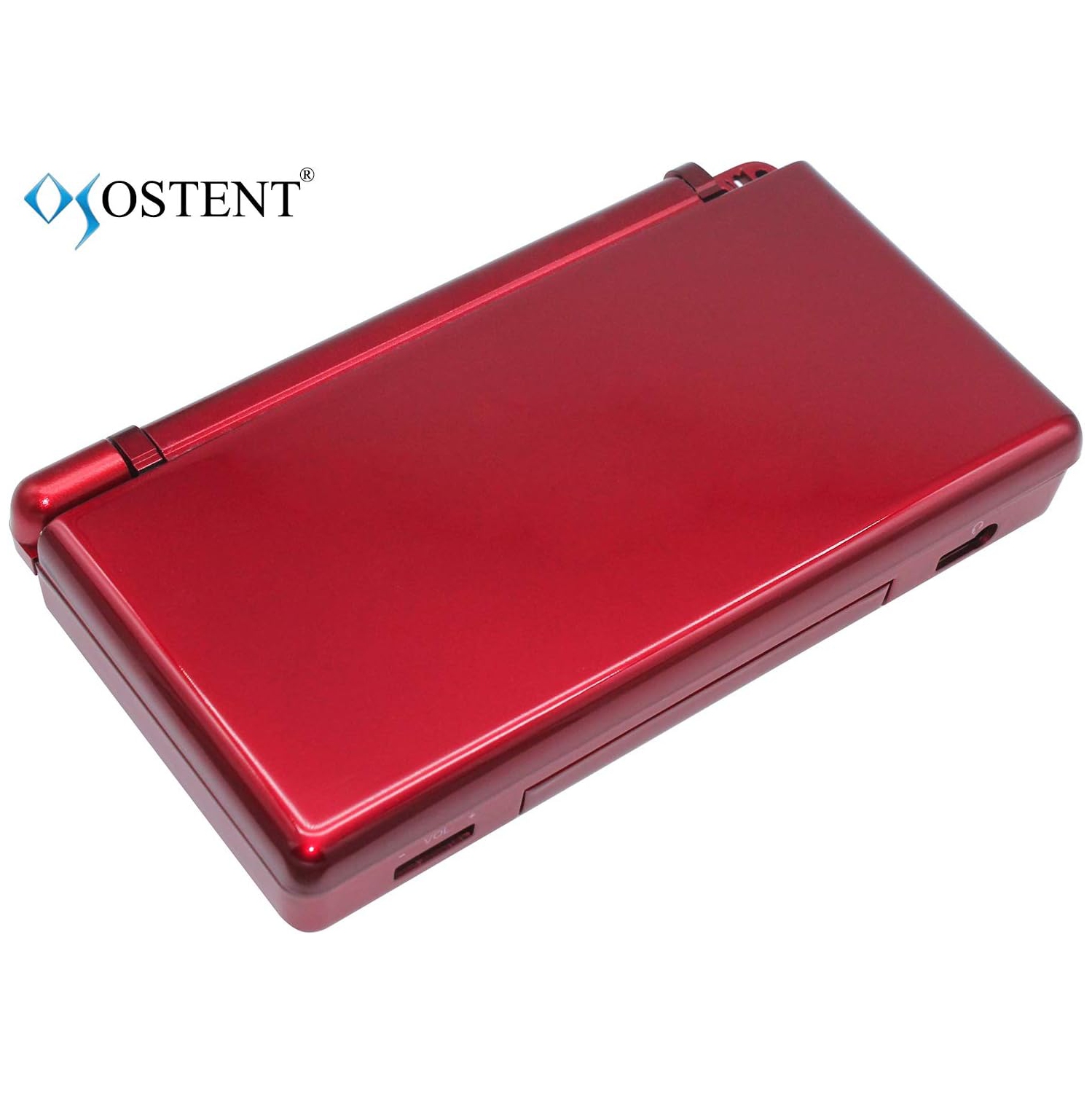 Trousse de boîtier de remplacement pour pièces de réparation complètes pour Nintendo DS Lite NDSL couleur rouge