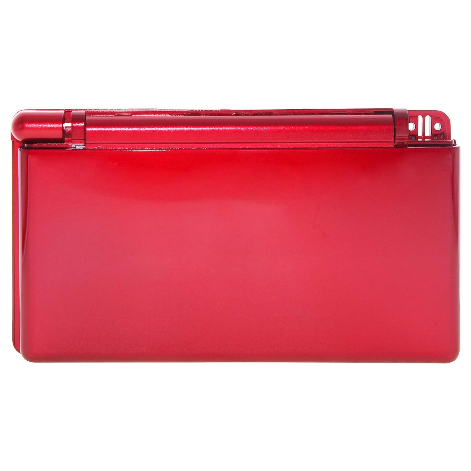Trousse de boîtier de remplacement pour pièces de réparation complètes pour Nintendo DS Lite NDSL couleur rouge