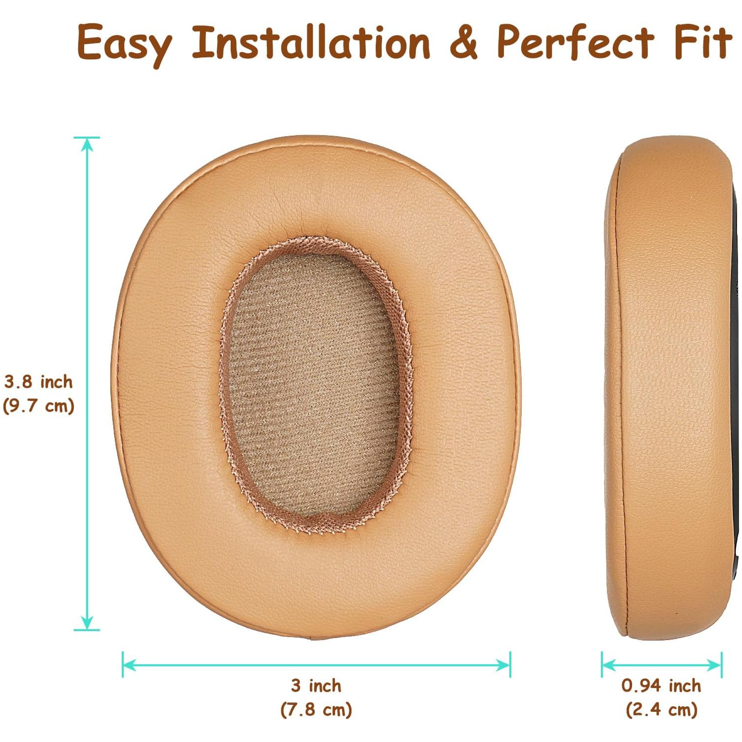 Coussinets d'oreilles de rechange pour Skullcandy Crusher/ANC/Evo/360, Hesh 3/ANC/Evo, Venue Noise