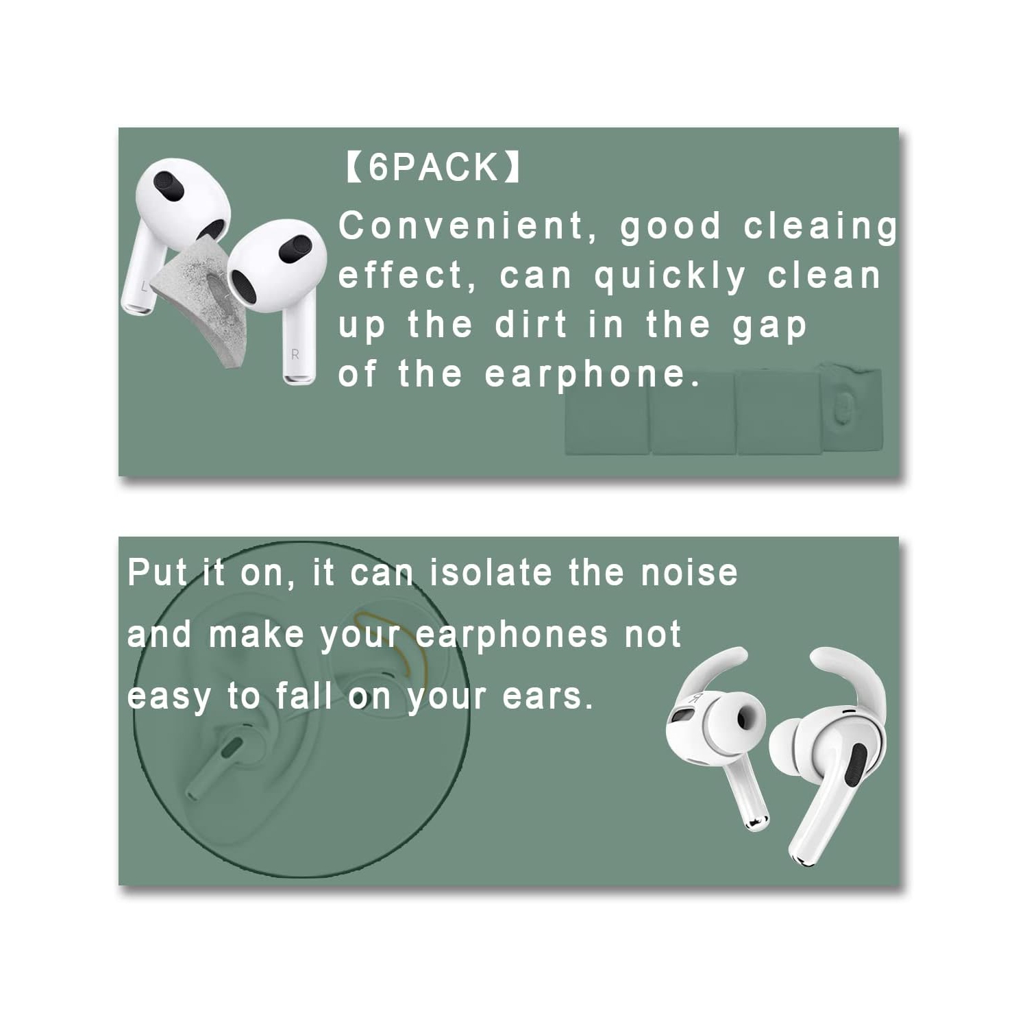 14 in 1 for AirPods 3 Case Accessories Set Kit for AirPods 3 Generation Case Cover Silicone 2021, Protective Case