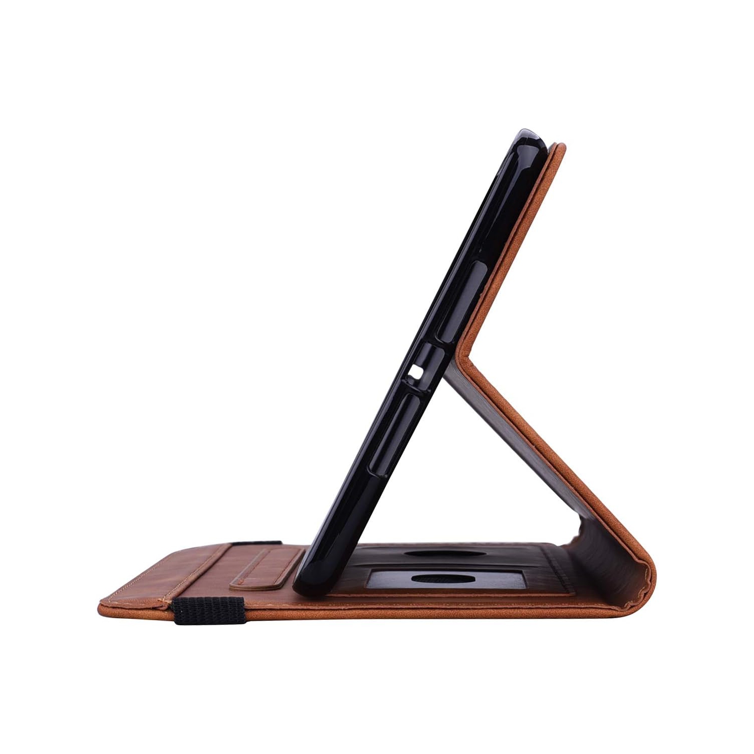 Case for Galaxy Tab A 2016 10.1 inch SM-T580/SM-T585, Premium PU Leather Flip Folio Tablet Protective Shell