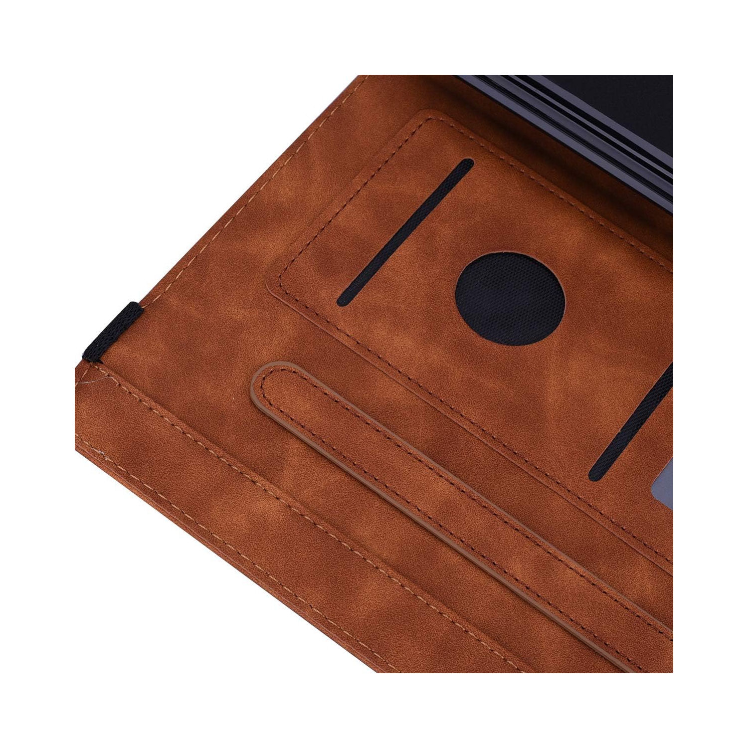 Case for Galaxy Tab A 2016 10.1 inch SM-T580/SM-T585, Premium PU Leather Flip Folio Tablet Protective Shell