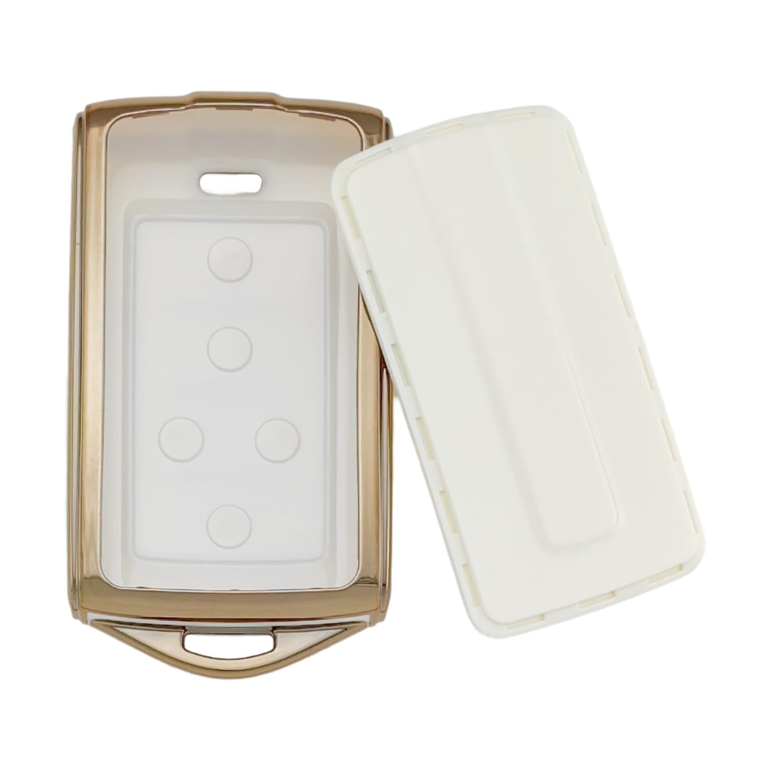 TPU Key Fob Cover Compatible with 2021-2024 Jeep Grand Cherokee L Grand Wagoneer L Wagoneer Grand Cherokee