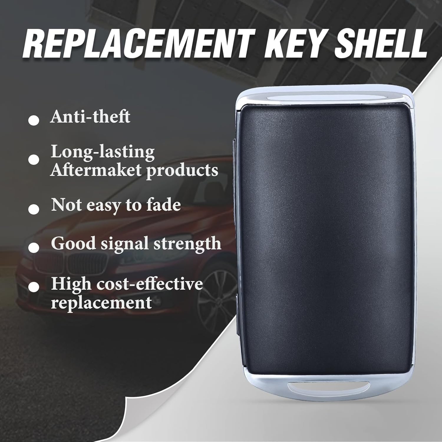 Couvre-coque de rechange pour porte-clés d'entrée pour Mazda CX-3 CX-5 2020 2021 WAZSKE13D03