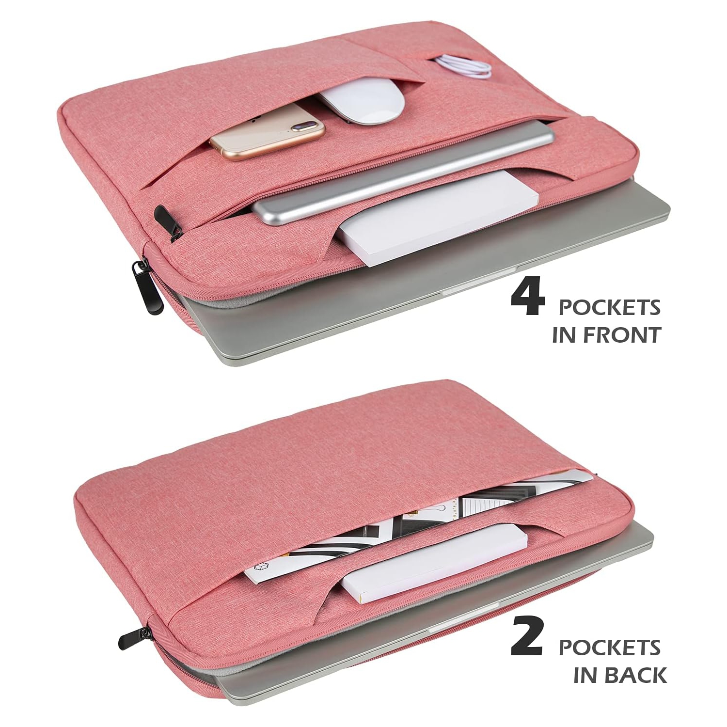 Housse de transport pour portable RAINYEAR compatible avec MacBook Pro de 15 po, nouveau XPS 15 Touch, Surface Laptop 3/4 de 15 po