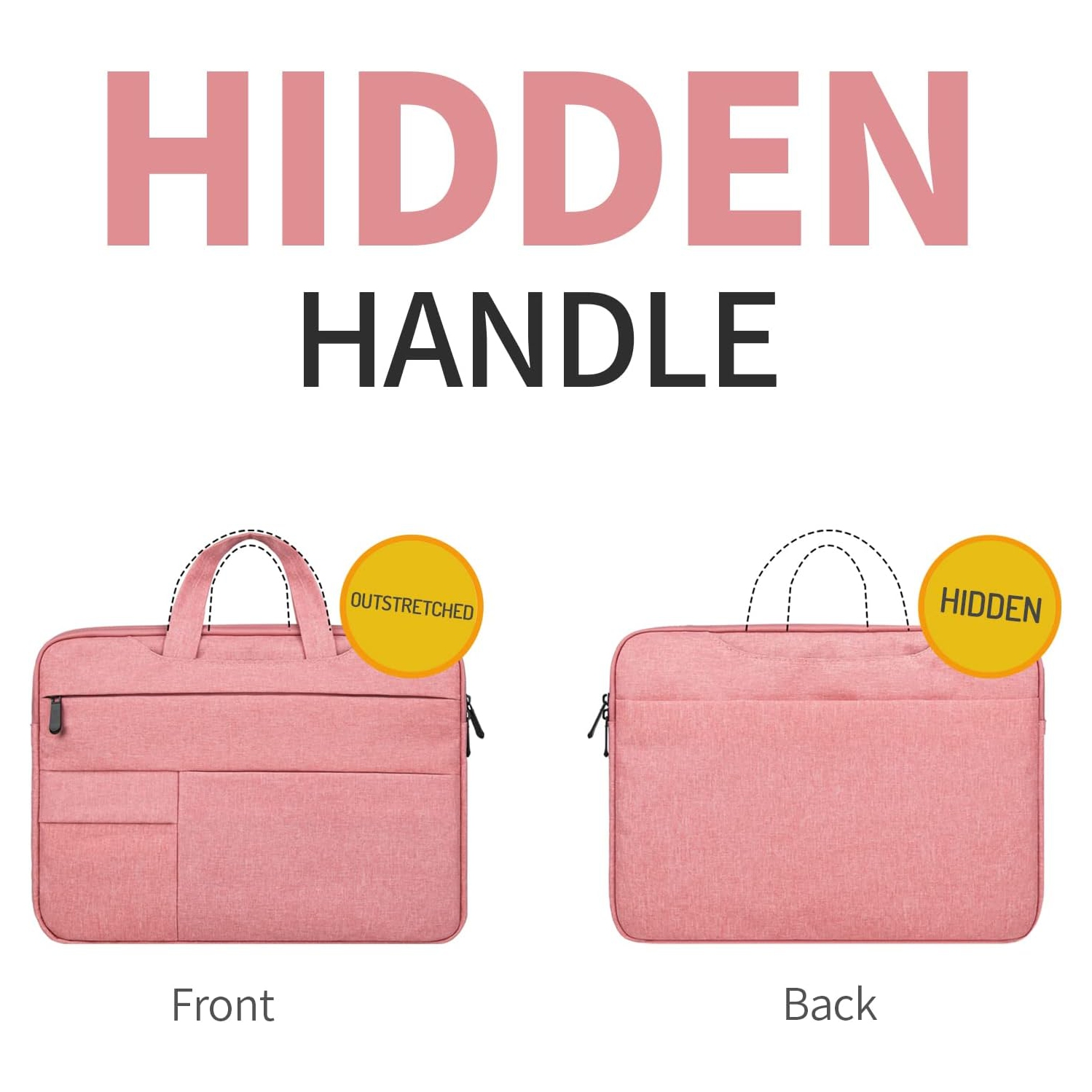 Housse de transport pour portable RAINYEAR compatible avec MacBook Pro de 15 po, nouveau XPS 15 Touch, Surface Laptop 3/4 de 15 po