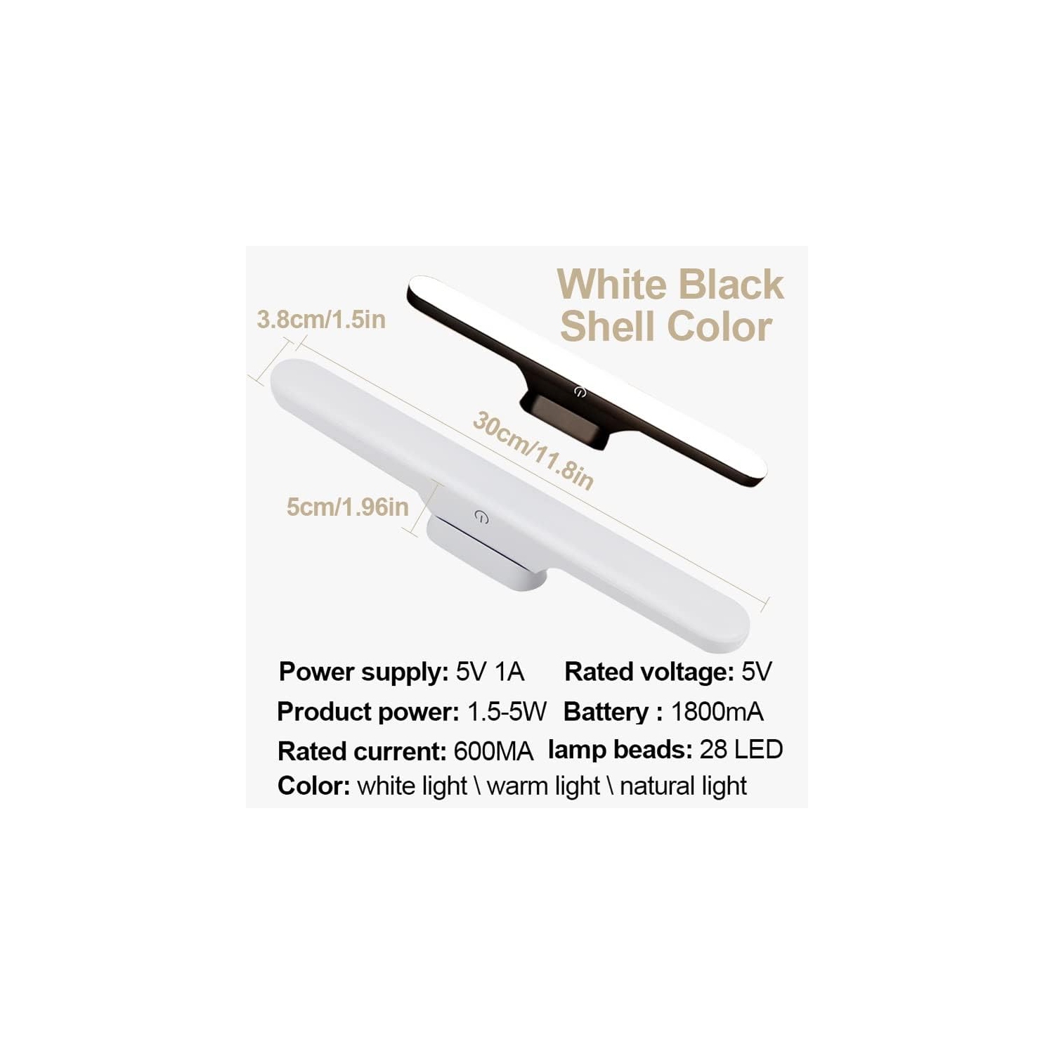 Lampe de table USB Lampe de bureau LED Lampe de chevet Lampe de chevet rechargeable Lampe de bureau Lampe de lecture de chevet