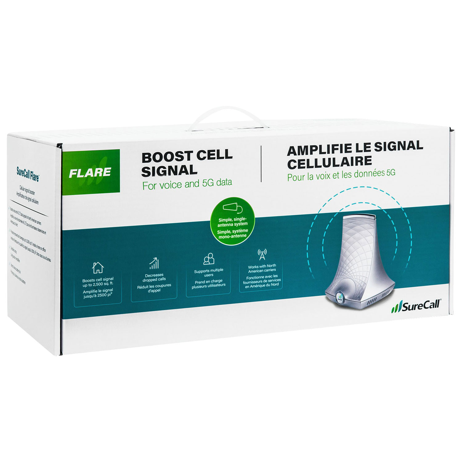 SureCall Flare Plus Indoor Cellphone Signal Booster