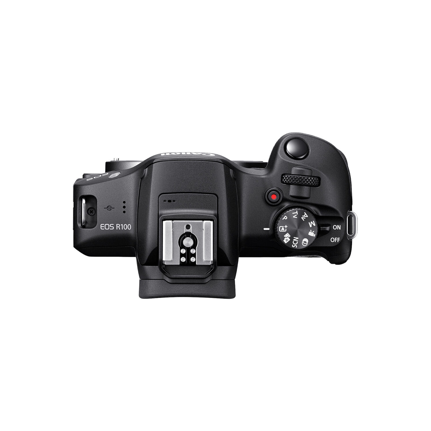 Open Box - Canon EOS R100 Mirrorless Camera with 18-45mm Lens + Bag + 64GB Card + LPE17 Battery + More