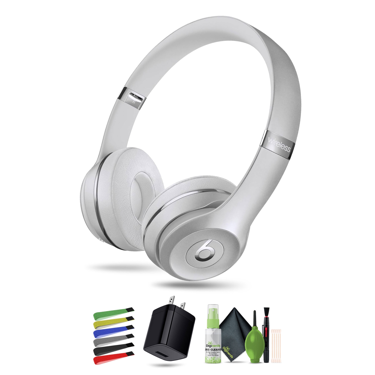 Beats Solo3 Wireless On-Ear Headphones Bundle With Accessories