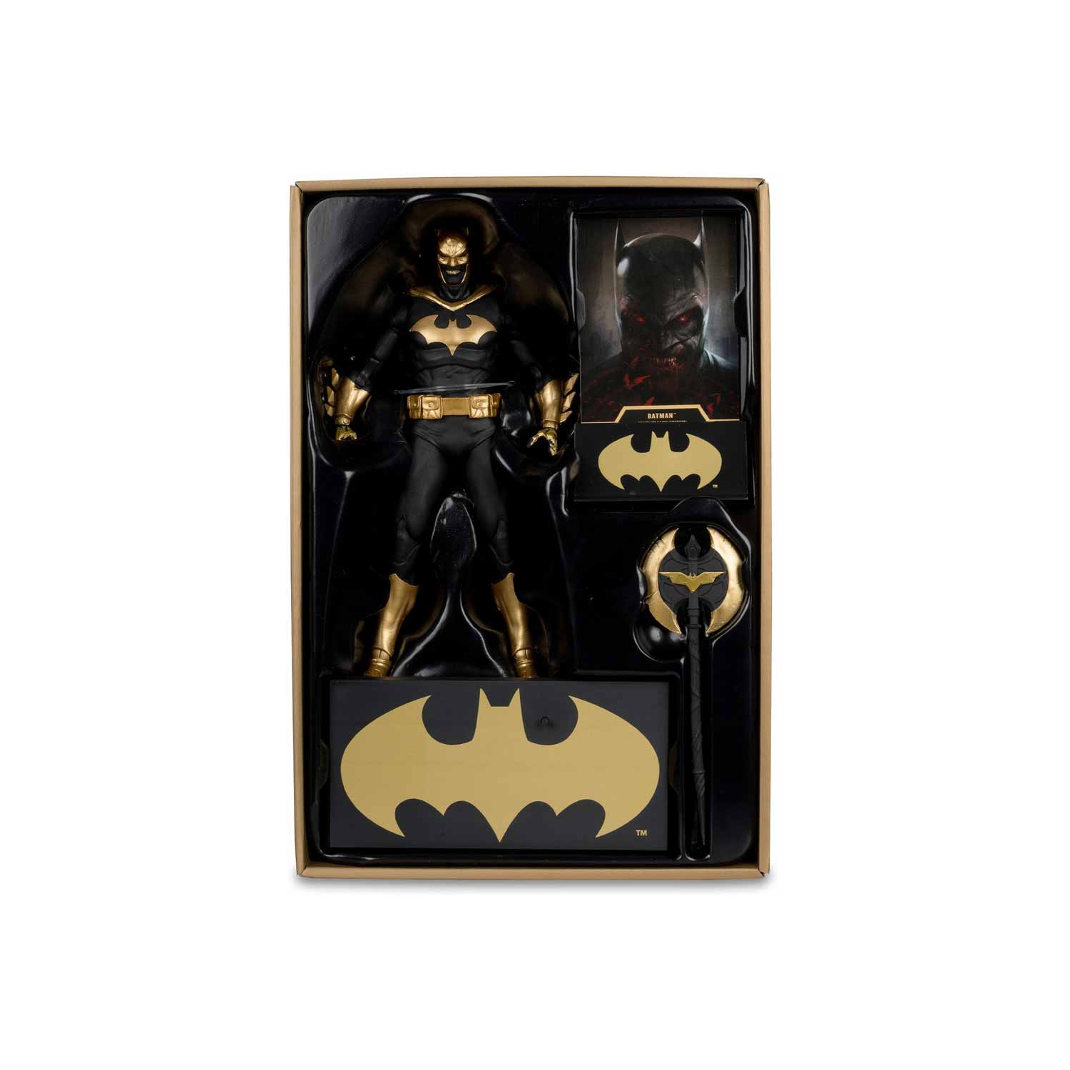 DC Multiverse DC vs Vampires 7 Inch Action Figure Exclusive - Batman Knightmare Edition Gold Label