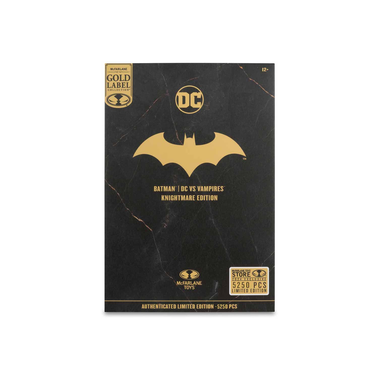 DC Multiverse DC vs Vampires 7 Inch Action Figure Exclusive - Batman Knightmare Edition Gold Label