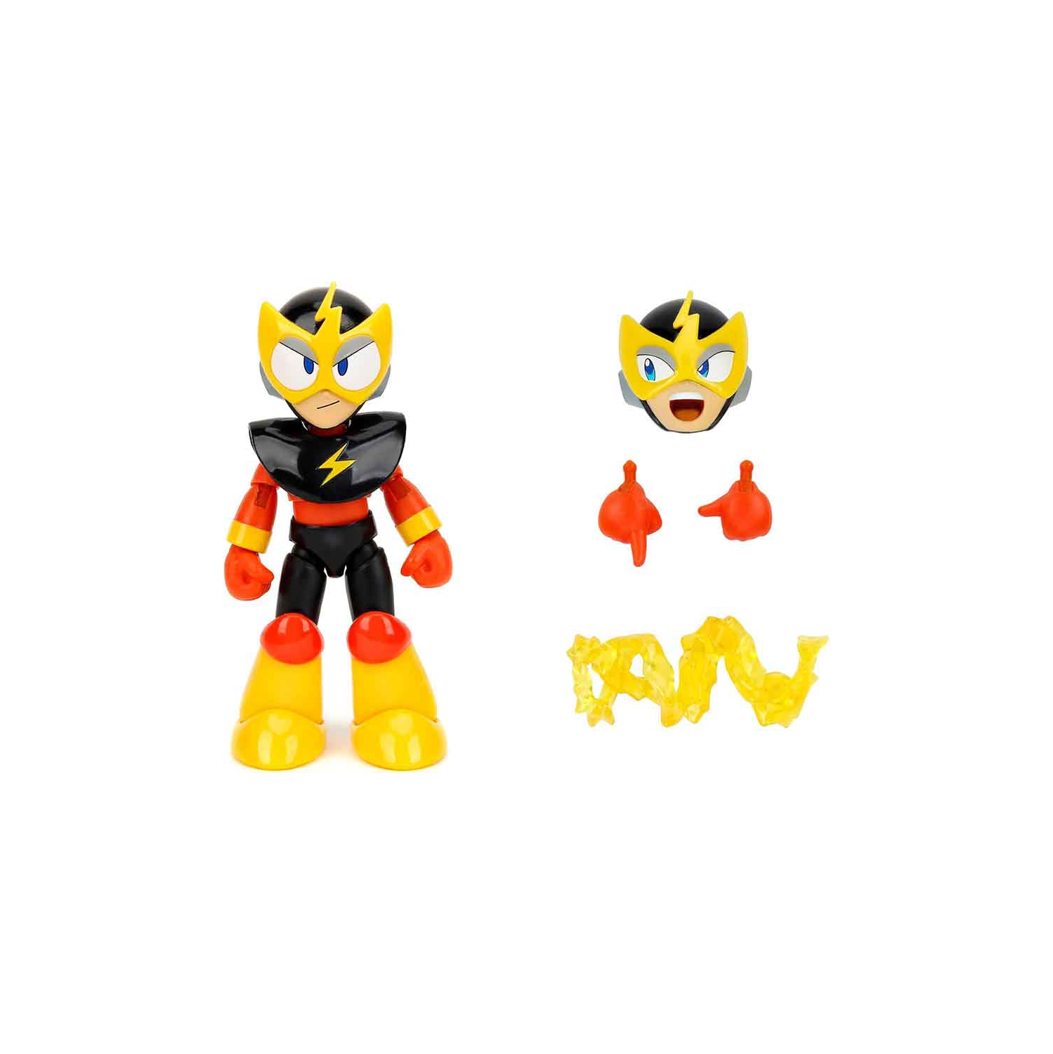 Megaman 4 Inch Action Figure 1/12 Scale Wave 2 - Elec Man