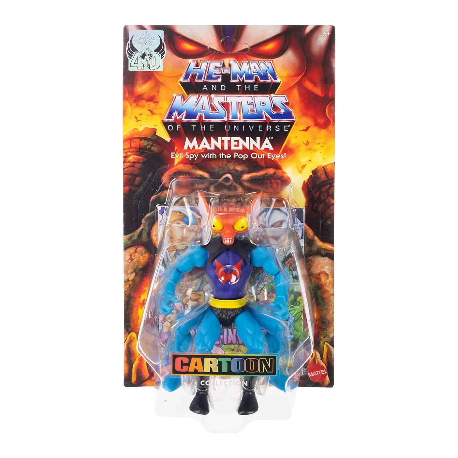 Masters of the Universe Core de 6&nbsp;po - Figurine d'action Wave 21 - Cartoon Mantenna