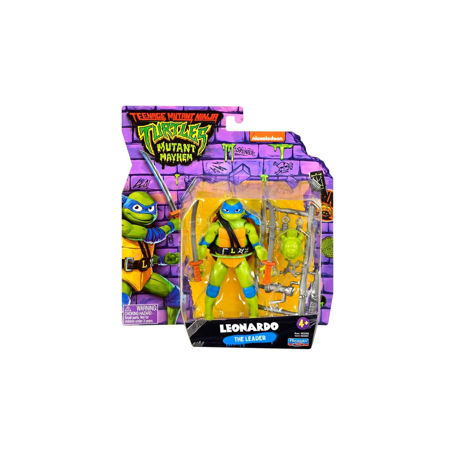 Teenage Mutant Ninja Turtles 5&nbsp;po - Mutant Mayhem - Leonardo